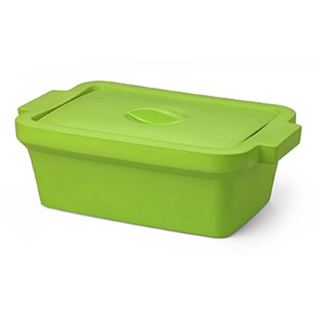 (432112) - Corning Ice pan rectangular with lid midi 4L lime green ...