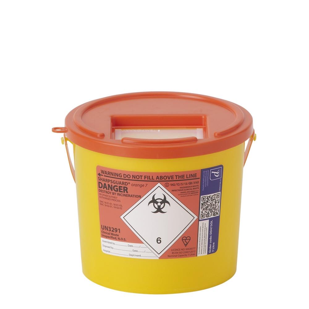 Sharpsguard Orange 7 Sharps Bi | DD4730L | SHARPSGUARD | SLS